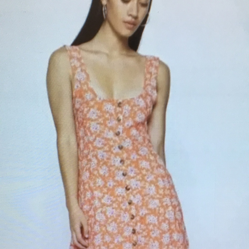 Floral Button-Down Dress